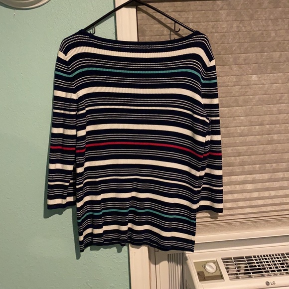Thick multi-colored stripped shirt. - Picture 3 of 4